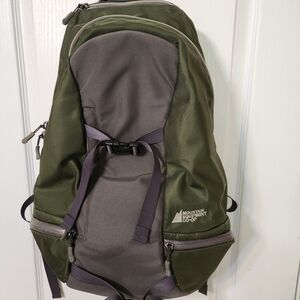MEC Olive and Charcoal Backpack